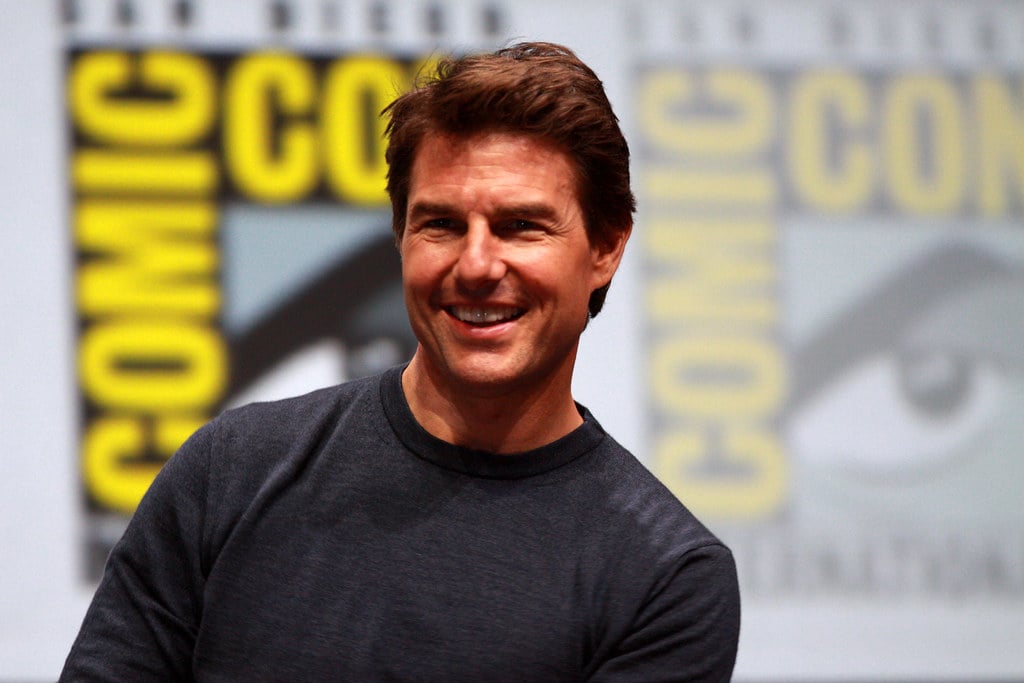 Tom Cruise sorrindo
